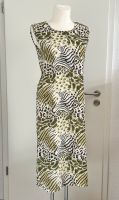 Sommerkleid Kleid 40/42 grün weiß schwarz L mit Bindeband Thüringen - Nohra Vorschau