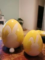 2 gelbe Keramik Osterdeko Eier Nordrhein-Westfalen - Nörvenich Vorschau