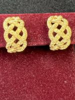 GOLD OHRRINGE 18k 750 2cm L 1,2cm B 13,73g GG WG AU Berlin - Neukölln Vorschau