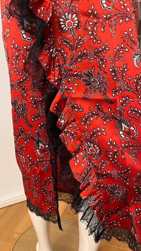 Cinq à Sept Seide 32 34 XS XXS Kleid Rot NP525$ Kooples Zadig in Wolmirstedt