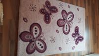 Teppich lila Kinderzimmer 133x190 cm Schmetterlinge Niedersachsen - Melle Vorschau