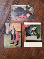 Alte Postkarten: Hieronymus Bosch 3/Stck. und gut erhalten! Niedersachsen - Obernkirchen Vorschau
