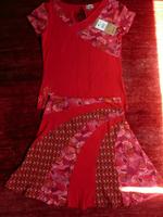 Rock Shirt rot Coline  Himalaya M 36 38 neu Nordrhein-Westfalen - Lohmar Vorschau