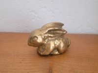 Hase Kaninchen Hasenfigur aus massiv Messing Briefbeschwerer Deko Schleswig-Holstein - Lübeck Vorschau