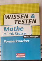 Wissen & Test Mathe 8. - 10. Klasse Formelknacker Frankfurt am Main - Ostend Vorschau