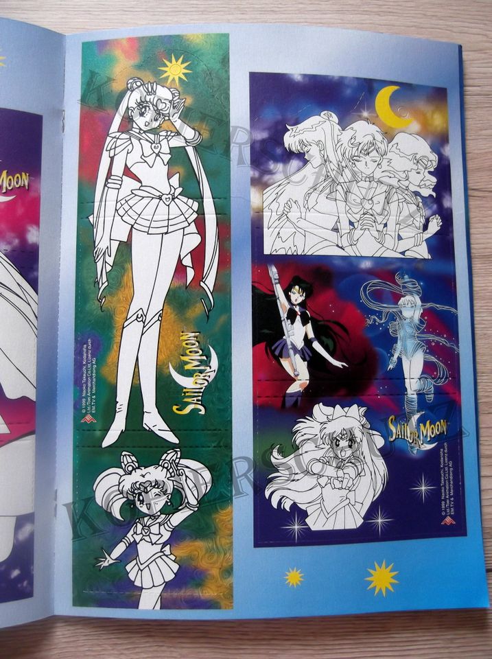 Sailor Moon  Kreativheft Sonderheft Nr.10- Ehapa Verlag von 1999 in Augsburg