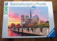 Ravensburger Puzzle 1500 Teile  - malerisches Notre  Dame Baden-Württemberg - Notzingen Vorschau