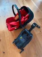 Joie i-Level Babyschale inkl. i-Base Isofix, in rot/Lychee Nordfriesland - Sankt Peter-Ording Vorschau