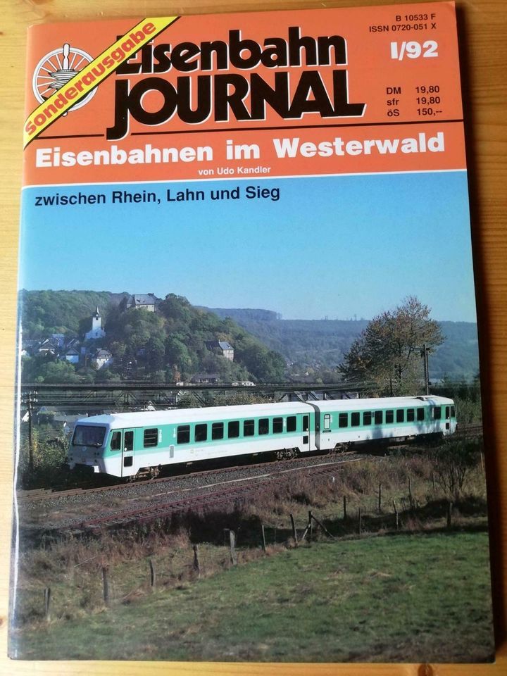 4x Eisenbahn Journal Sonderausgabe 1 bis 4 /92 in Meerbusch