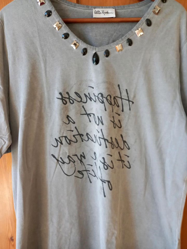 Modernes ,schönes T.Shirt von ULLA POPKEN Gr.ca.50,/52 in Allmendingen