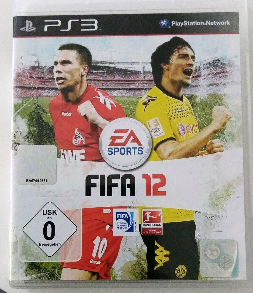 Ps3 spiel fifa 12 in Eisenberg