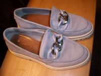 Slipper Loafer hellblau Leder Tamaris Gr.39 wie neu Nordrhein-Westfalen - Hüllhorst Vorschau