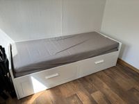 IKEA BIRMNes Gästebett mit 2 Schubladen, weiß, 80x200 cm inkl. Dresden - Kleinzschachwitz Vorschau