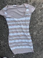 T Shirt lang Beige CS Bayern - Würzburg Vorschau
