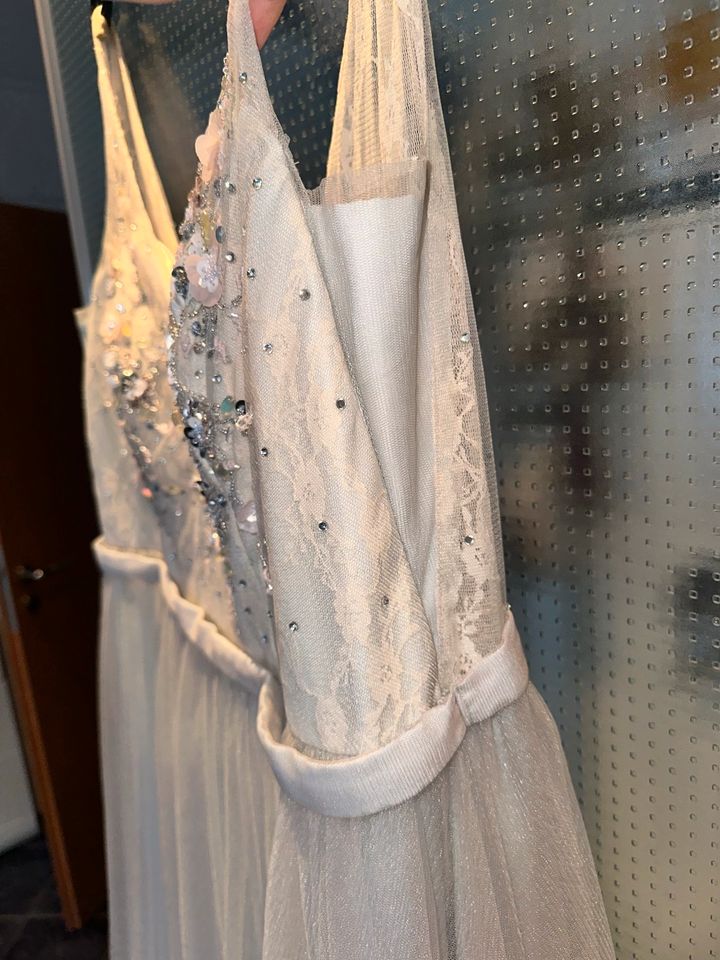 Hofdamen Kleid Abendkleid Brautkleid  Mascara London Tüll Glitzer in Paderborn