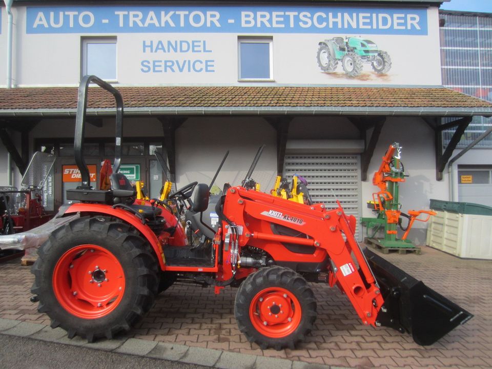 Allradtraktor KIOTI CK3530-EU Frontlader Neumaschine am Lager in Glashütte