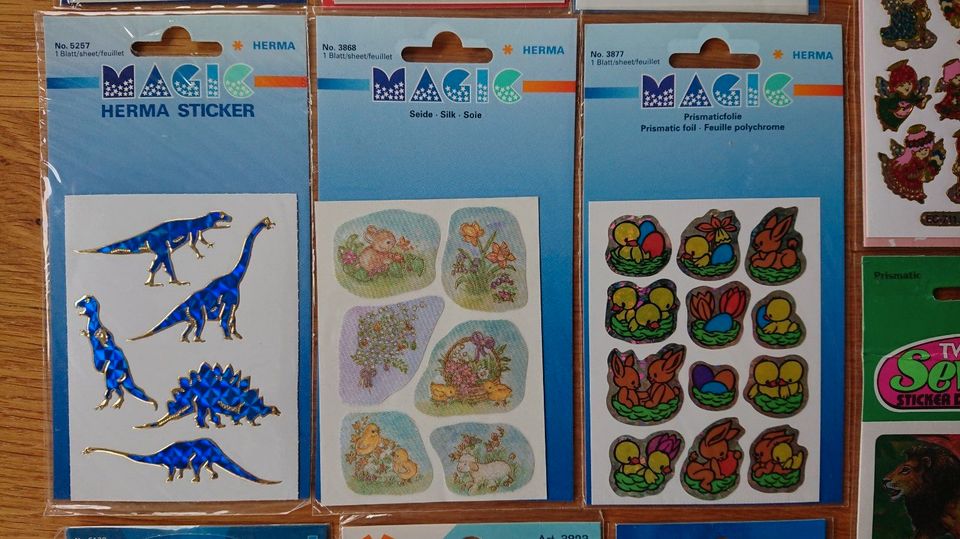 Sticker zdesign Herma macic Wackelaugen twin Steven Laser 3D in Beilstein