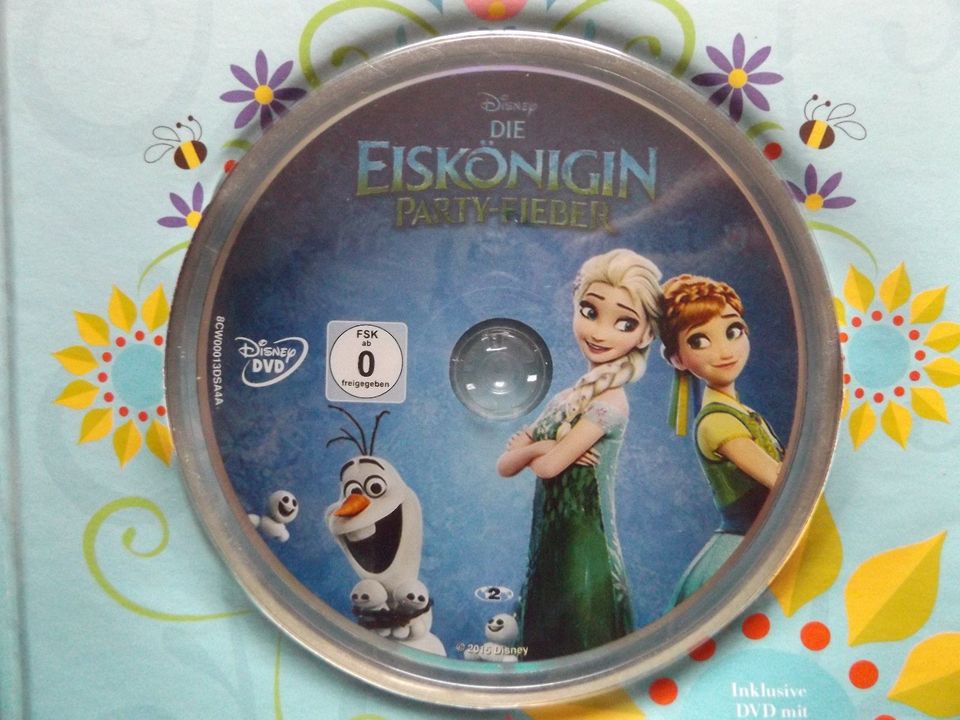 Disney - Die Eiskönigin - Party-Fieber - Buch mit DVD NEU in Velden