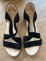 Onygo Damen schwarz Sandalen Keil Sandalette 37 Nordrhein-Westfalen - Paderborn Vorschau