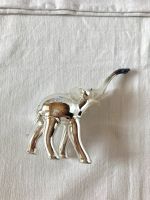 Alter Elefant aus farblosen Glas / innen versilbert/ Gr. 9cm Brandenburg - Großräschen Vorschau