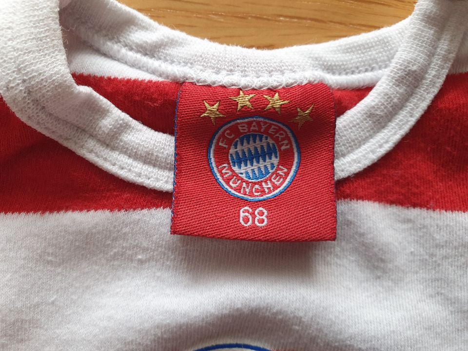 Body Set 62 / 68, 2 kurzarm Bodys, FC Bayern München Fan in Magstadt