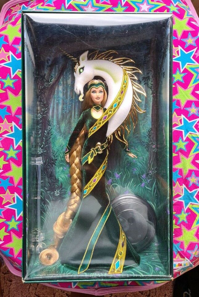 Sammlerbarbie Barbie Sammlerpuppe bob mackie Lady of the Unicorns in Wutha-Farnroda