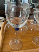 Gläser von Leonardo mit Blauer Kugel zwischen Stiel und Glas Nordrhein-Westfalen - Solingen Vorschau