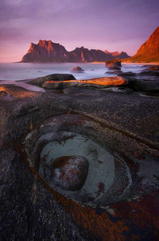 Lofoten Norwegen Strand: Bild Foto Poster Abzug fine art print in Berlin