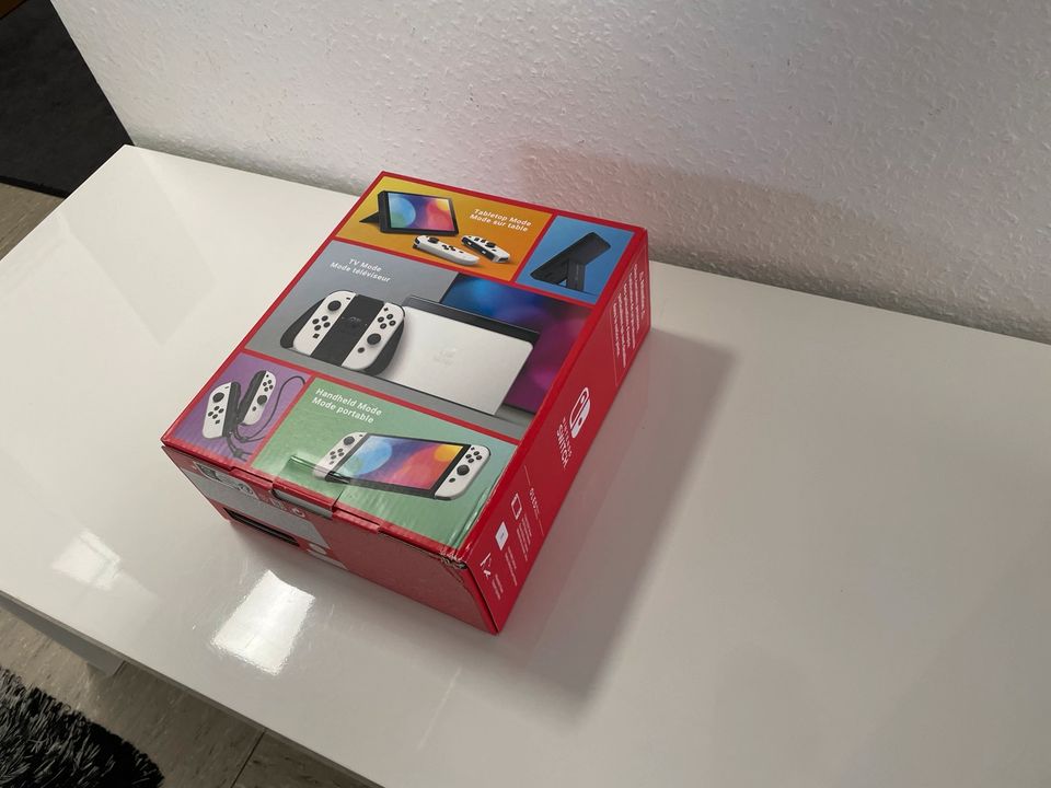 Nintendo Switch OLED|28 Mon.Garantie|wie NEU|OVP|Anlieferung✅ in Viersen