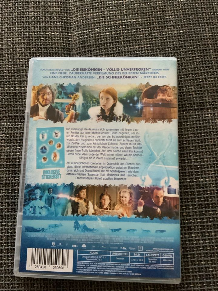 DVD , die Schneekönigin, sehr guter Zustand in Nievern