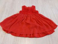 Kleid festlich Weihnachtskleid Xmas rot Gr. 86 Niedersachsen - Estorf Vorschau