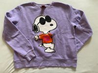 Zara Pullover Peanuts Snoopy in lila Flieder  Blogger Frankfurt am Main - Ostend Vorschau