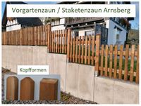 Vorgartenzaun Arnsberg - direkt vom Hersteller, Staketenzaun Nordrhein-Westfalen - Finnentrop Vorschau