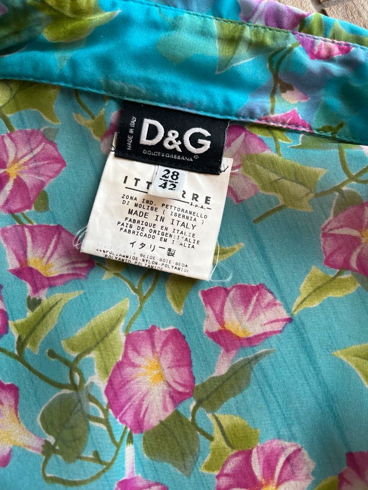 Original Dolce & Gabbana Seidenbluse Gr. S in Breitenberg