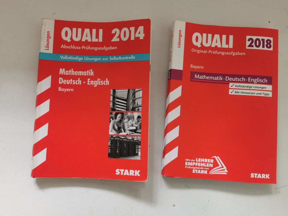 Quali 2014 / 2018, Mittelschule, Abschlussprüfungsaufgaben, Stark in Buch a. Erlbach