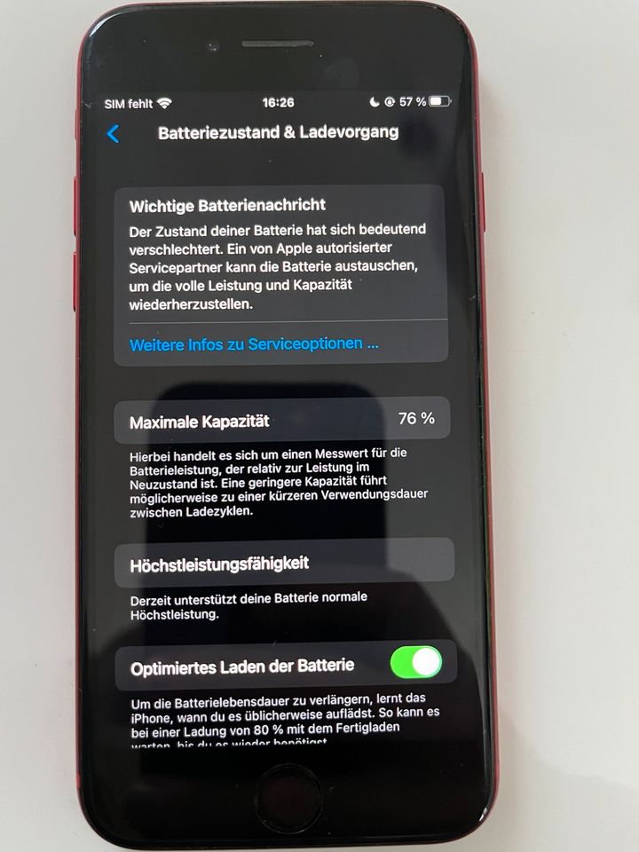 Apple iPhone 8 (64 GB) - (PRODUCT)RED in Oldenburg