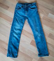 Jeans blau Gr. 134 Slim Fit Denim Thüringen - Eisenach Vorschau