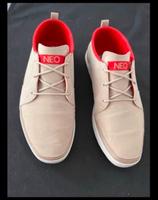 Adidas Neo Leder Sneaker beige Größe 41 1/3 neuwertig Bayern - Neuburg a.d. Donau Vorschau