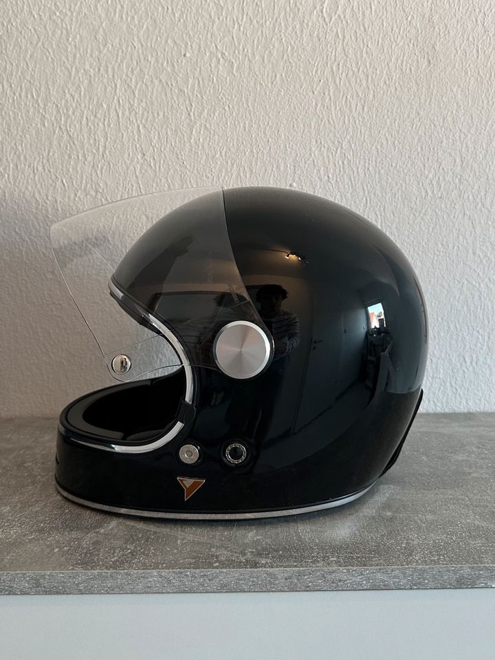 Retro Integral Motorrad Helm von Bycity in München