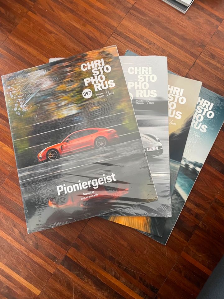 Christophorus Porsche Zeitung Großer Teil noch eingepackt ! in Schalksmühle