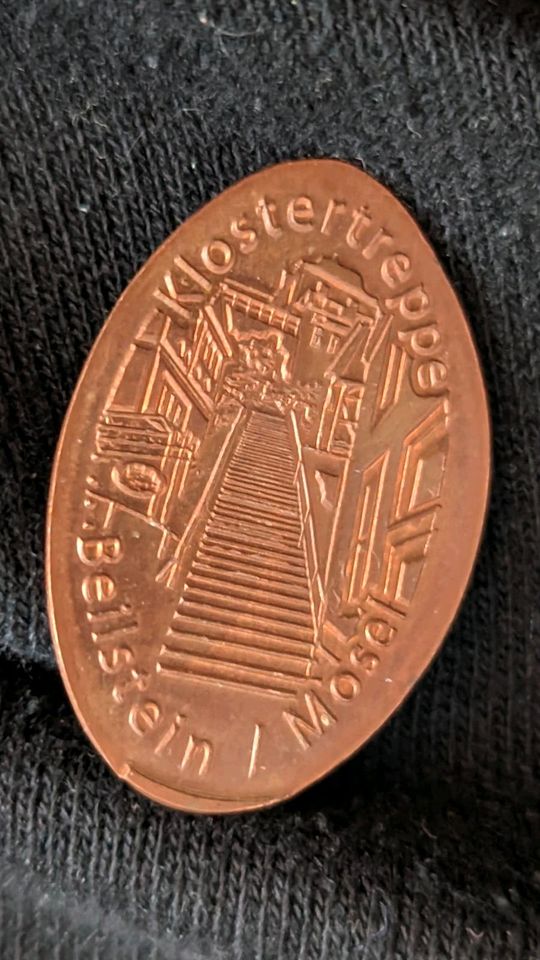 Elongated Coin Quetschmünze Beilstein Mosel in Leverkusen