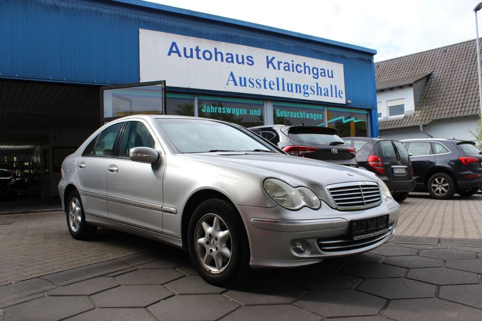 Mercedes-Benz C 180 K Automatik Facelift Tüv Neu. Inspkt.Neu in OT Ubstadt