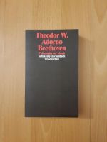 Theodor W Adorno Beethoven Musik Philosophie Suhrkamp Buch Bücher Frankfurt am Main - Gallusviertel Vorschau