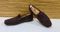 SÖR SOER Leder Wildleder Loafer Schuhe Slipper Mokassin Braun 43 Nürnberg (Mittelfr) - Nordstadt Vorschau