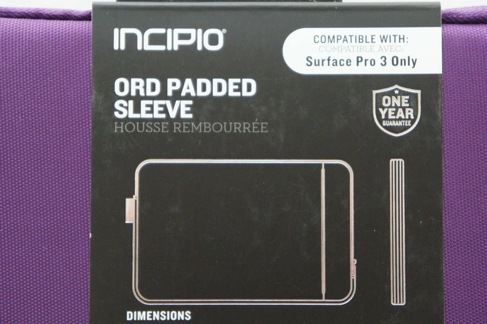 INCIPIO Sleeve / Hülle für Surface Pro 3 + 4 + 5 + 6 + 7 in Stralendorf