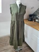 Pieces Kleid Baumwolle Gr. M khaki Sommerkleid Midikleid Pieces Bayern - Burgau Vorschau
