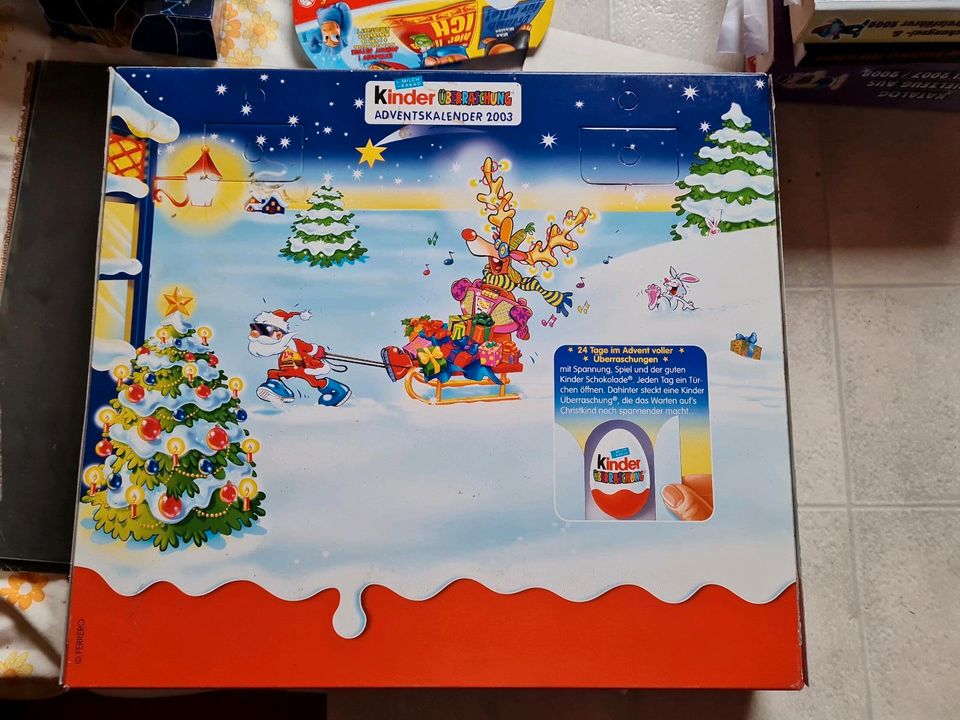 Ferrero kinder Überraschung adventskalender 2003 -starkreduziert- in St. Wendel