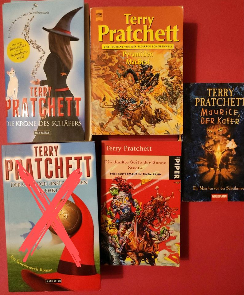 Terry Pratchett Bücherpaket in Stolpe