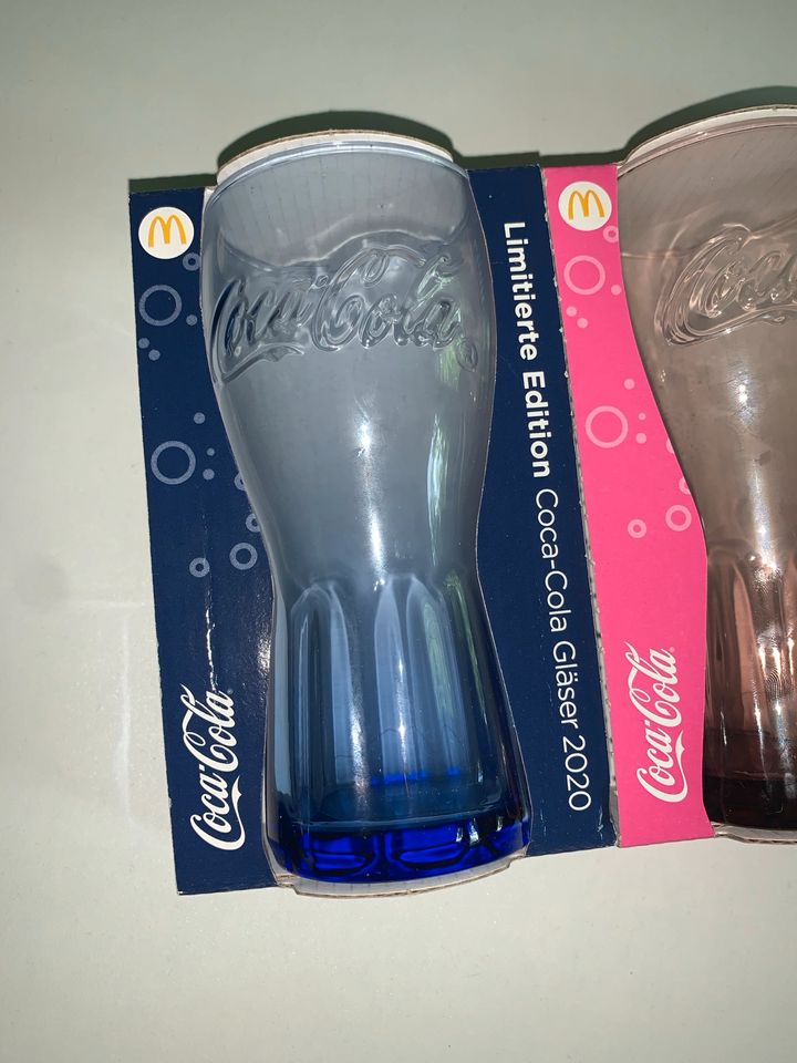 McDonald’s Coca Cola 2020 Limitierte Edition Gläser Set in Bad Duerrenberg
