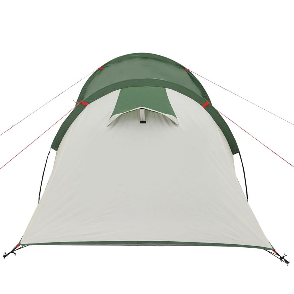 Campingzelt 4 Personen Grün 360x140x105 cm 185T Taft Zelt in Bad Kissingen